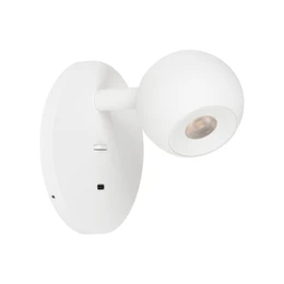 Фото #1 товара Светильник SP-OTTORI-WALL-CHARGE-6W Warm3000 (WH, 30 deg, 230V, USB-C) (Arlight, IP20 Металл, 3 года)