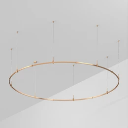 Фото #1 товара Основание ART-APRIORI-ROUND-HANG-R3000 (GD) (Arlight, IP20 Металл, 3 года)