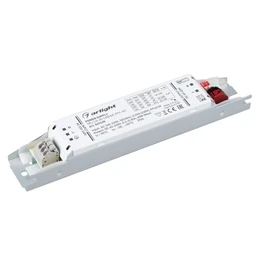 Фото #1 товара Блок питания ARJ-LG-60-LINEAR-PFC-HV (60W, 40-220V, 0.2-0.35A) (Arlight, IP20 Металл, 5 лет)