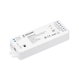 Фото #1 товара INTELLIGENT ARLIGHT Контроллер SMART-SPI-302-82-RGBW-SUF (5-24V, 8A, TUYA Wi-Fi, 2.4G) (IARL, IP20 Пластик, 5 лет)