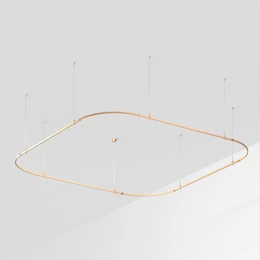 Фото #1 товара Основание ART-APRIORI-QUADRAT-SOFT-HANG-3500x3500 (GD) (Arlight, IP20 Металл, 3 года)