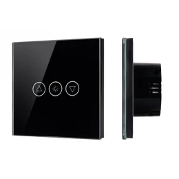 Фото #1 товара Светорегулятор сенсорный с Zigbee управлением SWT-OMALI-SD3-ZB-BK (250V, 500W) (Arlight, Стекло)