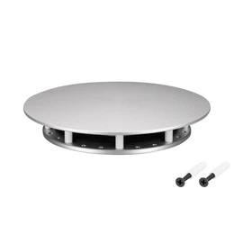 Фото #1 товара Крепление MOONLIGHT-BASE-ROUND-D18-M Silver (Arlight, Металл)