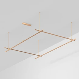 Фото #1 товара Основание ART-APRIORI-RECTANGLE-ROD-800-3000x2000 (GD) (Arlight, IP20 Металл, 3 года)