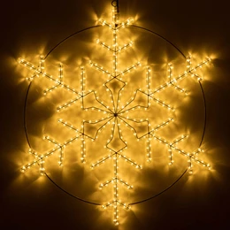 Фото #1 товара Фигура светодиодная ARD-SNOWFLAKE-M3-920x920-432LED Warm (230V, 30W) (Ardecoled, IP65)