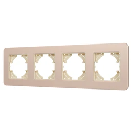 Фото #1 товара Рамка алюминиевая FRM-AKIRY-SFAL-4-GD (Arlight, -)