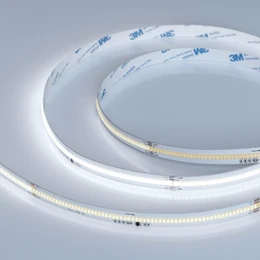 Фото #1 товара Светодиодная лента SPI-COB-X378-12mm 24V White6000-PX63-BPT (7 W/m, IP20, 5m) (Arlight, бегущий огонь)