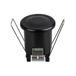 Фото #1 товара Датчик движения NAVE-PIR-BUILT-R50-400W-BK (230V, 0.6A, MINI, IP20) (Arlight, Пластик, 5 лет)