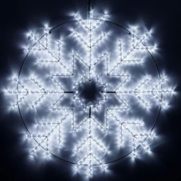 Фото #1 товара Фигура светодиодная ARD-SNOWFLAKE-M8-950x950-540LED White (230V, 33W) (Ardecoled, IP65)