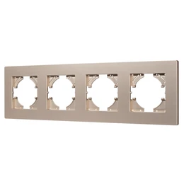 Фото #1 товара Рамка пластиковая FRM-PERIO-PL-4-GD (Arlight, -)