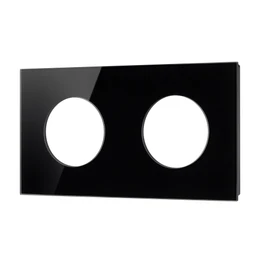 Фото #1 товара Рамка стеклянная FRM-GLARE-GC-2-BK (Arlight, -)