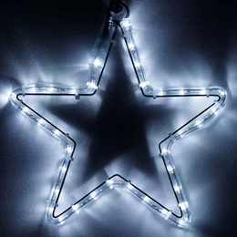 Фото #1 товара Фигура cветодиодная ARD-STAR-M1-295x275-36LED White (230V, 2.5W) (Ardecoled, IP65)