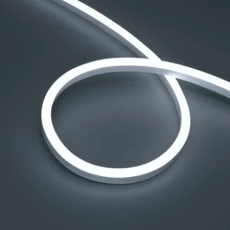 Фото #1 товара Светодиодная лента герметичная HALO-SIDE-A160-10x17mm 24V White6000 (10 W/m, IP67, 5m, wire x1) (Arlight, Вывод прямой, 3 года)