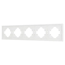 Фото #1 товара Рамка пластиковая FRM-TENDO-SFPL-5-WH (Arlight, Матовый белый)