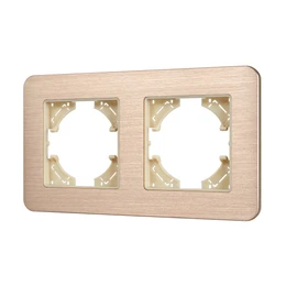 Фото #1 товара Рамка алюминиевая FRM-AKIRY-AL-2-GD (Arlight, -)