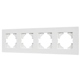 Фото #1 товара Рамка пластиковая FRM-PERIO-PL-4-WH (Arlight, -)