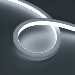 Фото #1 товара Светодиодная лента герметичная NOVA-TOP-PU-A120-16x15mm 24V White7200 (10 W/m, IP68, 5m, wire x2) (Arlight, Полиуретан)