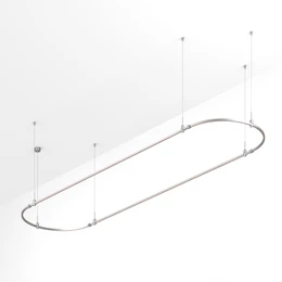 Фото #1 товара Основание ART-APRIORI-OVAL-HANG-4000x1000 (TN) (Arlight, IP20 Металл, 3 года)