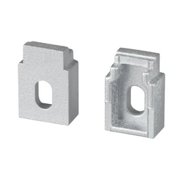 Фото #1 товара Заглушка WALL-FANTOM-BENT-W10-SIDE с отверстием (Arlight, Пластик)