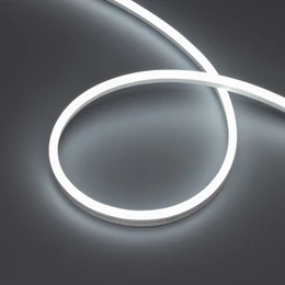 Фото #1 товара Светодиодная лента герметичная HALO-SIDE-A160-06x13mm 24V White6000 (10 W/m, IP67, 5m, wire x1) (Arlight, Вывод прямой, 3 года)