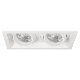 Фото #1 товара Светильник MS-VORTEX-BUILT-S250x140-2x30W Warm3000 (WH-WH, 30 deg, 230V) (Arlight, IP20 Металл, 5 лет)