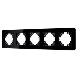 Фото #1 товара Рамка стеклянная FRM-OMALI-GS-5-BK (Arlight, -)