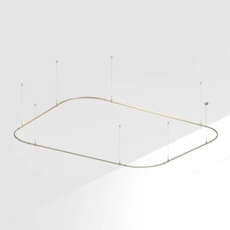 Фото #1 товара Основание ART-APRIORI-RECTANGLE-SOFT-HANG-4500x3500 (OG) (Arlight, IP20 Металл, 3 года)