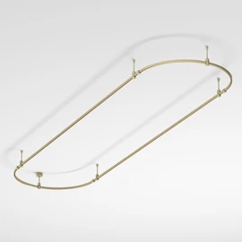 Фото #1 товара Основание ART-APRIORI-OVAL-ROD-200-3000x1000 (OG) (Arlight, IP20 Металл, 3 года)