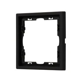 Фото #1 товара Рамка пластиковая FRM-NOBE-SFPL-1-BK (Arlight, Черный оникс)