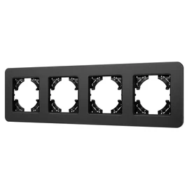 Фото #1 товара Рамка алюминиевая FRM-AKIRY-SFAL-4-BK (Arlight, -)