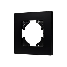 Фото #1 товара Рамка пластиковая FRM-PERIO-PL-1-BK (Arlight, -)