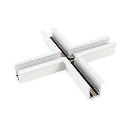 Фото #1 товара Коннектор крестовой MAG-CON-4560-F-X90 (WH) (Arlight, IP20 Металл, 5 лет)