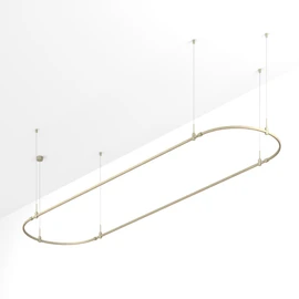 Фото #1 товара Основание ART-APRIORI-OVAL-HANG-4000x1000 (OG) (Arlight, IP20 Металл, 3 года)