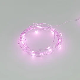 Фото #1 товара Светодиодная гирлянда ARD-DEW-HOME-2000-CLEAR-20LED-STD Purple (3V, Battery Pack) (Ardecoled, IP20)