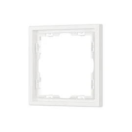 Фото #1 товара Рамка пластиковая FRM-NOBE-SFPL-1-WH (Arlight, Белый кварц)