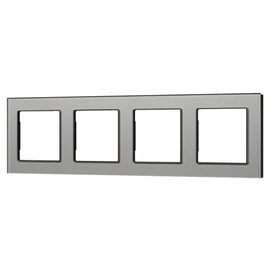 Фото #1 товара Рамка стеклянная FRM-GLARE-GS-4-GR (Arlight, -)