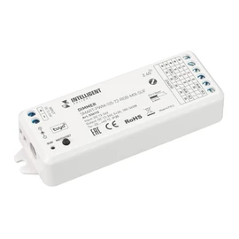 Фото #1 товара INTELLIGENT ARLIGHT Диммер SMART-PWM-105-72-RGB-MIX-SUF (12-24V, 5x3A, ZB, 2.4G) (IARL, Контроллер)