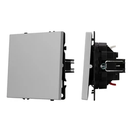 Фото #1 товара Механизм выключателя одноклавишный проходной SWT-NOBE-MKP1-SFPL-IS (230V, 10A) (Arlight, Никель)