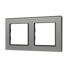 Фото #1 товара Рамка стеклянная FRM-GLARE-GS-2-GR (Arlight, -)