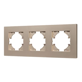 Фото #1 товара Рамка пластиковая FRM-PERIO-PL-3-GD (Arlight, -)