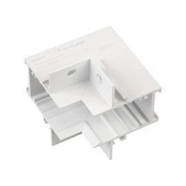 Фото #1 товара Коннектор угловой MAG-CON-MINI-2538-FDW-L90-INT (WH) (Arlight, IP20 Металл, 5 лет)