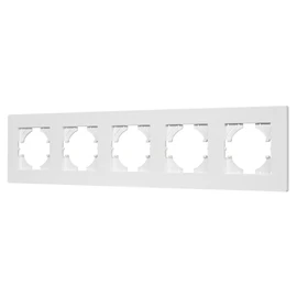 Фото #1 товара Рамка пластиковая FRM-PERIO-PL-5-WH (Arlight, -)