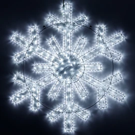 Фото #1 товара Фигура светодиодная ARD-SNOWFLAKE-M11-1250x1200-604LED White (230V, 36.5W) (Ardecoled, IP65)