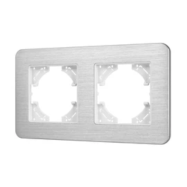 Фото #1 товара Рамка алюминиевая FRM-AKIRY-AL-2-SR (Arlight, -)