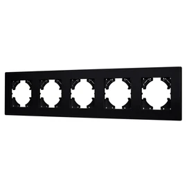 Фото #1 товара Рамка пластиковая FRM-PERIO-PL-5-BK (Arlight, -)