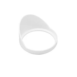 Фото #1 товара Насадка антибликовая LGD-ARTIFACT-HALF-SNOOT-R65 (WH) (Arlight, Металл)