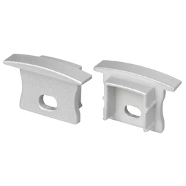 Фото #1 товара Заглушка LINE-2315-F SILVER с отверстием (Arlight, Пластик)