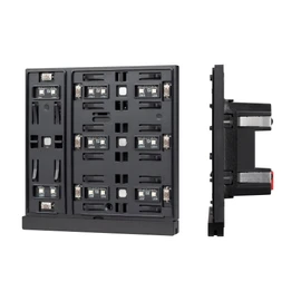 Фото #1 товара INTELLIGENT ARLIGHT Механизм панели KNX-304-22-IN Black (Bus) (IARL, IP20 Пластик, 2 года)