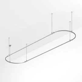 Фото #1 товара Основание ART-APRIORI-OVAL-ROD-800-4000x1000 (TN) (Arlight, IP20 Металл, 3 года)