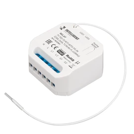 Фото #1 товара INTELLIGENT ARLIGHT Релейный модуль TY-702-72-WTI-WTO-PS-IN (230V, 2x5A, TUYA Wi-Fi, 433Mhz) (IARL, IP20 Пластик, 3 года)
